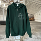 Lamentations 3:55-60 Redeemed Forest Green Zip-up